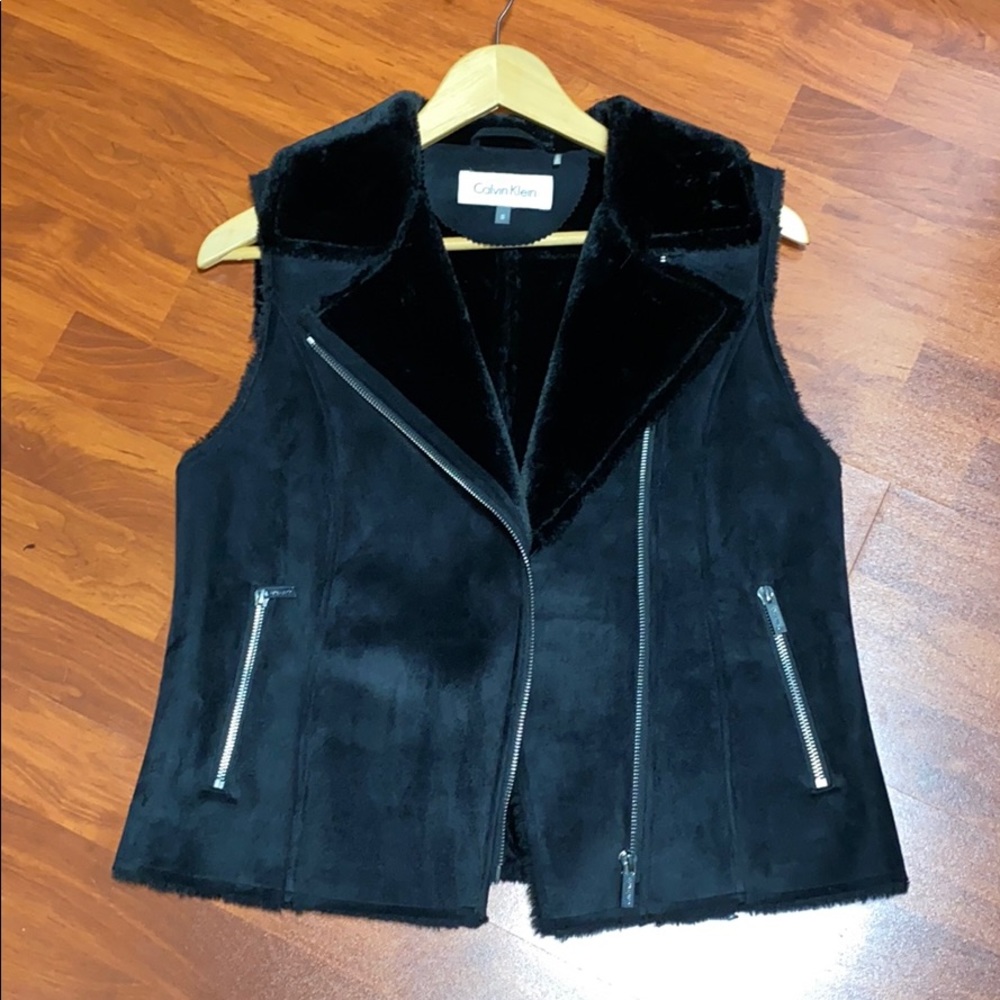 Black Calvin Klein vest.